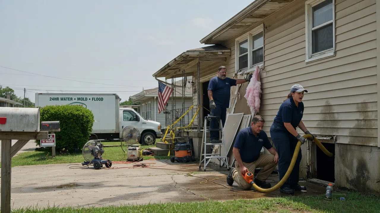 Water Damage Repair in Zionsville, PA near me